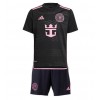 Baby Fußballbekleidung Inter Miami Auswärtstrikot 2024-25 Kurzarm (+ kurze hosen)